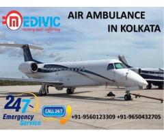 Pick Most Reliable and Elite Air Ambulance from Kolkata to Delhi by Medivic