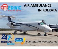 Pick Most Reliable and Elite Air Ambulance from Kolkata to Delhi by Medivic