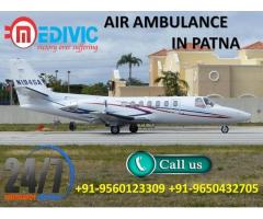 Hire Low-Cost ICU Setup Air Ambulance from Patna to Delhi by Medivic