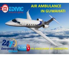 Hire Ultimate Relocation Air Ambulance Service in Guwahati by Medivic