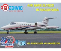 Take Emergency Exceptional Shifting Air Ambulance in Bagdogra by Medivic